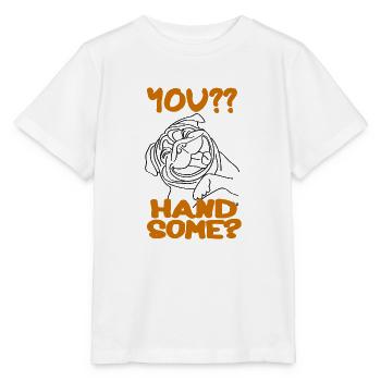 T-shirt De bouffe riant - T-shirt bio MINI CREATOR Stanley/Stella Enfant - blanc - Devant - Maike (125cm)