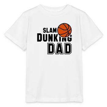 SLAM DUNKING DAD 2 Colors - Stanley/Stella MINI CREATOR Kids’ T-Shirt - white - Front - Maike (125cm)