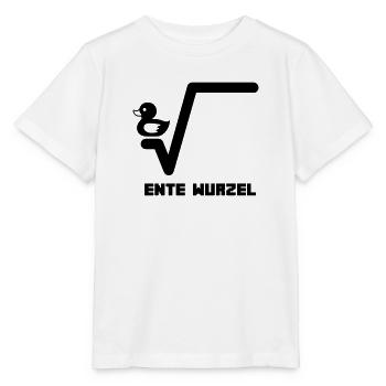 Ente Wurzel - Stanley/Stella Kinder T-Shirt MINI CREATOR  - Weiß - Vorne - Maike (125cm)