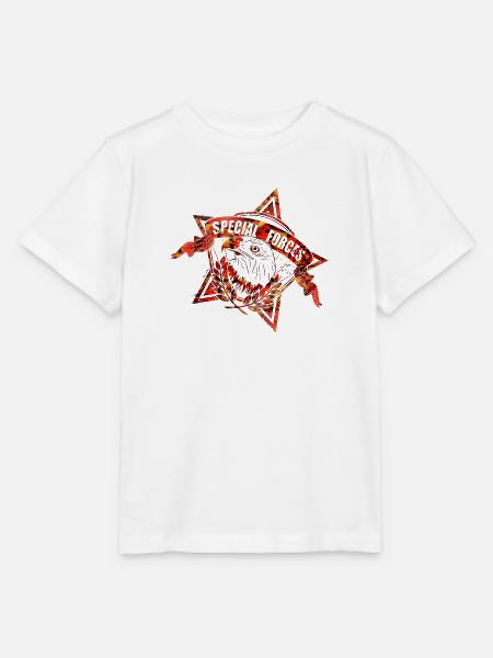 Armee - Stanley/Stella Kinder T-Shirt MINI CREATOR  - Weiß