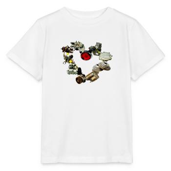 Auto parts heart - used car parts with heart! - Stanley/Stella MINI CREATOR Kids’ T-Shirt - white - Front - Maike (125cm)