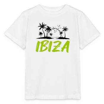 Ibiza - Stanley/Stella MINI CREATOR Kids’ T-Shirt - white - Front - Maike (125cm)
