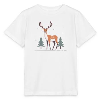 Deer - Stanley/Stella MINI CREATOR Kids’ T-Shirt - white - Front - Maike (125cm)