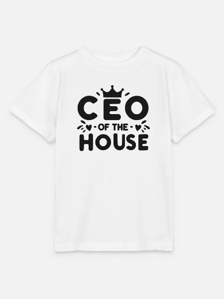 CEO des Hauses - Stanley/Stella Kinder T-Shirt MINI CREATOR - Weiß