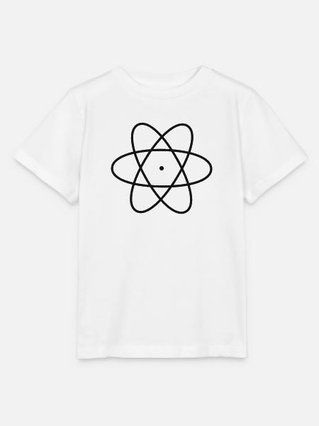 Atom Physik Chemie Labor - Stanley/Stella Kinder T-Shirt MINI CREATOR - Weiß