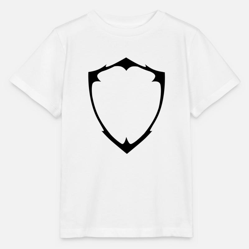 Basque cross flaming 02 - T-shirt bio MINI CREATOR Stanley/Stella Enfant - blanc