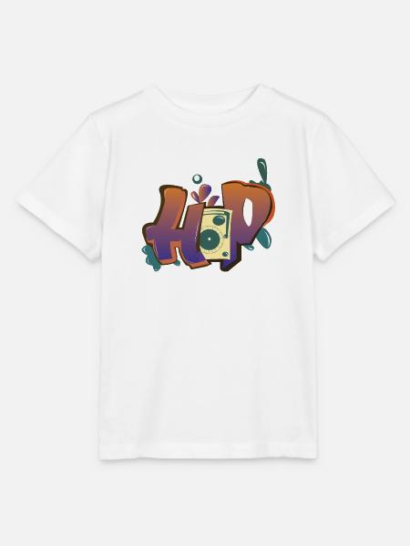 HIP HOP - Stanley/Stella Kinder T-Shirt MINI CREATOR - Weiß
