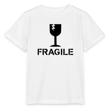 fragile prudence! - T-shirt bio MINI CREATOR Stanley/Stella Enfant - blanc - Devant - Maike (125cm)