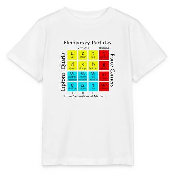 Elementary Particles - Stanley/Stella MINI CREATOR Kids’ T-Shirt - white - Front - Maike (125cm)