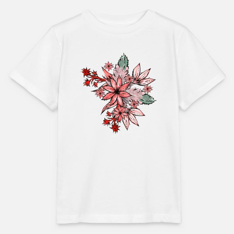 Blume - Stanley/Stella Kinder T-Shirt MINI CREATOR - Weiß