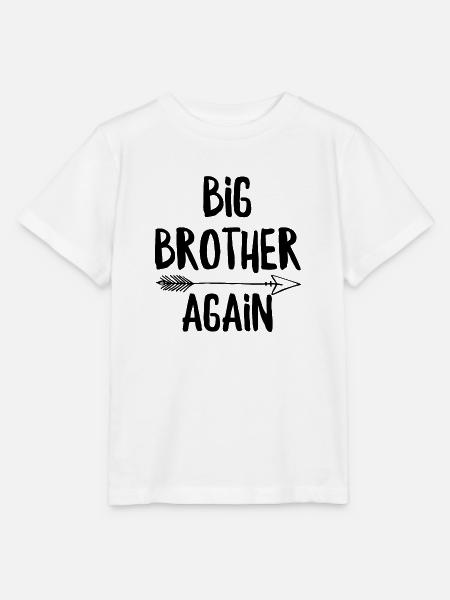 Wieder Big Brother - Stanley/Stella Kinder T-Shirt MINI CREATOR  - Weiß