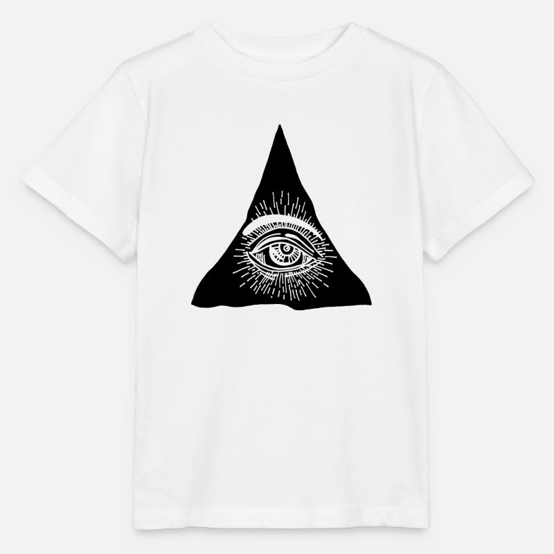Third eye - Stanley/Stella MINI CREATOR Kids’ T-Shirt - white