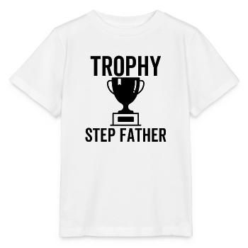 Trophäe Stiefvater - Stanley/Stella Kinder T-Shirt MINI CREATOR  - Weiß - Vorne - Maike (125cm)