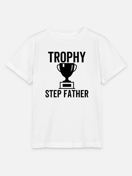 Trophäe Stiefvater - Stanley/Stella Kinder T-Shirt MINI CREATOR  - Weiß