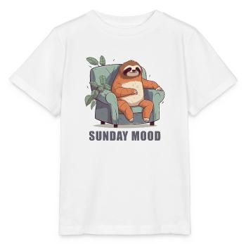 Ambiance du dimanche - T-shirt bio MINI CREATOR Stanley/Stella Enfant - blanc - Devant - Maike (125cm)