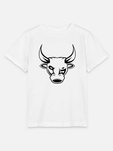 stier bulle 1 - Stanley/Stella Kinder T-Shirt MINI CREATOR - Weiß