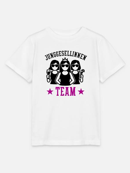 Junggesellinnen Team Jga - Stanley/Stella Kinder T-Shirt MINI CREATOR - Weiß