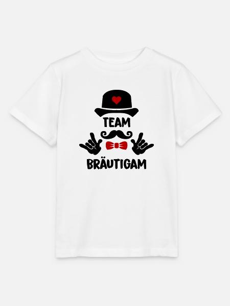Team Bräutigam - Stanley/Stella Kinder T-Shirt MINI CREATOR - Weiß