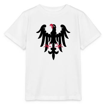 eagle heraldry - Stanley/Stella MINI CREATOR Kids’ T-Shirt - white - Front - Maike (125cm)