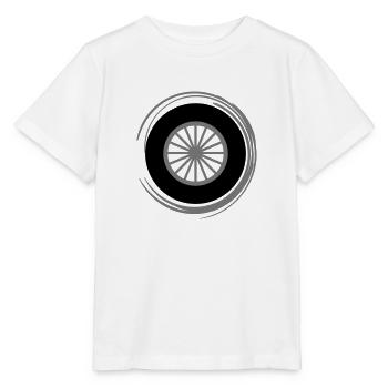 roues - T-shirt bio MINI CREATOR Stanley/Stella Enfant - blanc - Devant - Maike (125cm)