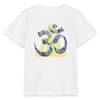 om avec buddha e 205 - T-shirt bio MINI CREATOR Stanley/Stella Enfant - blanc - Devant - Maike (125cm)