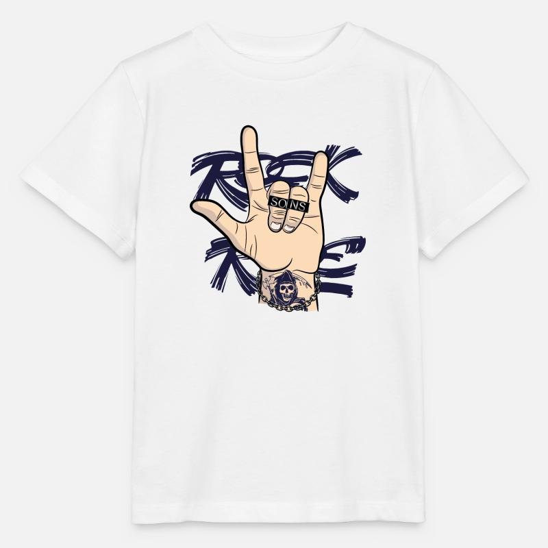 Sons HAND - T-shirt bio MINI CREATOR Stanley/Stella Enfant - blanc