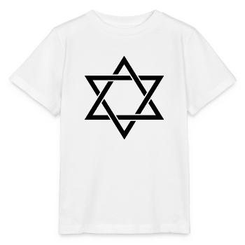Hexagramm - Stanley/Stella Kinder T-Shirt MINI CREATOR  - Weiß - Vorne - Maike (125cm)