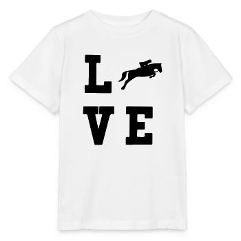 Reiten - Stanley/Stella Kinder T-Shirt MINI CREATOR  - Weiß - Vorne - Maike (125cm)