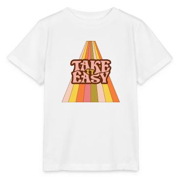 Take it Easy - Stanley/Stella Kinder T-Shirt MINI CREATOR  - Weiß - Vorne - Maike (125cm)