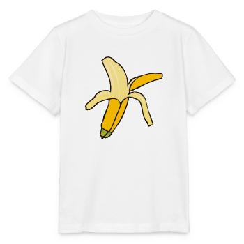 banana - Stanley/Stella MINI CREATOR Kids’ T-Shirt - white - Front - Maike (125cm)