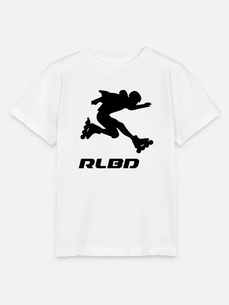 skater jump Rollerblader - Stanley/Stella Kinder T-Shirt MINI CREATOR - Weiß