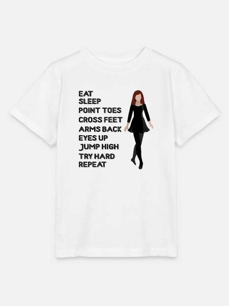 Dancing Dance Music - Stanley/Stella Kinder T-Shirt MINI CREATOR - Weiß
