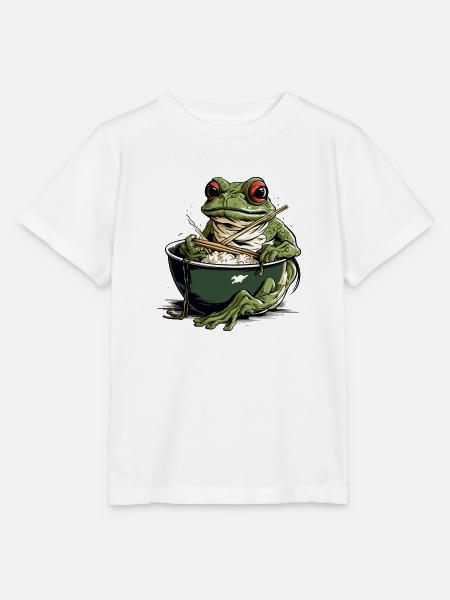 Juwel der Frosch - Stanley/Stella Kinder T-Shirt MINI CREATOR - Weiß