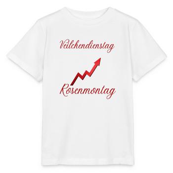 Karnevalstag Rosenmontag Veilchendienstag Party - Stanley/Stella Kinder T-Shirt MINI CREATOR  - Weiß - Vorne - Maike (125cm)