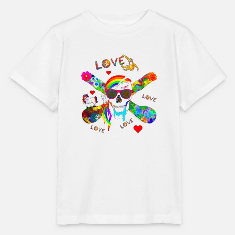 Super pirate - T-shirt bio MINI CREATOR Stanley/Stella Enfant - blanc