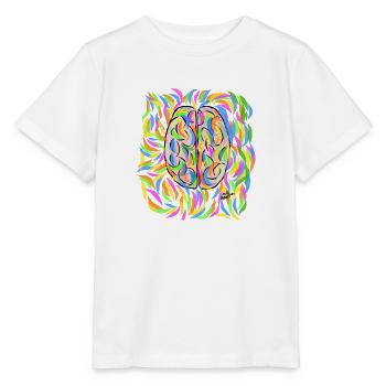 SANTÉ MENTALE - T-shirt bio MINI CREATOR Stanley/Stella Enfant - blanc - Devant - Maike (125cm)