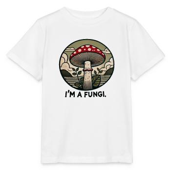 Pilze - Stanley/Stella Kinder T-Shirt MINI CREATOR  - Weiß - Vorne - Maike (125cm)