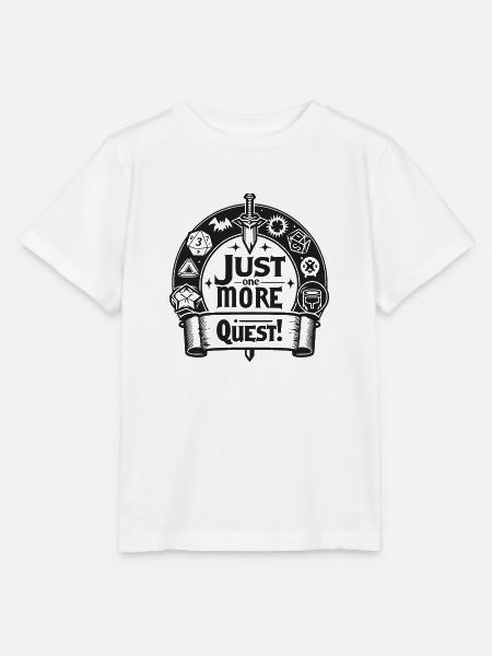 Nur noch eine Quest - Stanley/Stella Kinder T-Shirt MINI CREATOR  - Weiß