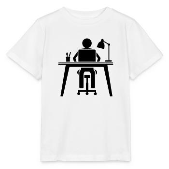 Learning to work - Stanley/Stella MINI CREATOR Kids’ T-Shirt - white - Front - Maike (125cm)