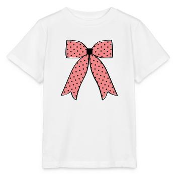 Rockabilly-Schleife - Stanley/Stella Kinder T-Shirt MINI CREATOR  - Weiß - Vorne - Maike (125cm)