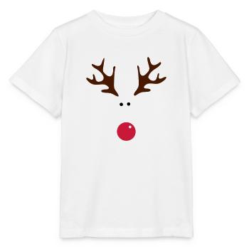 Rudolph - Stanley/Stella MINI CREATOR Kids’ T-Shirt - white - Front - Maike (125cm)