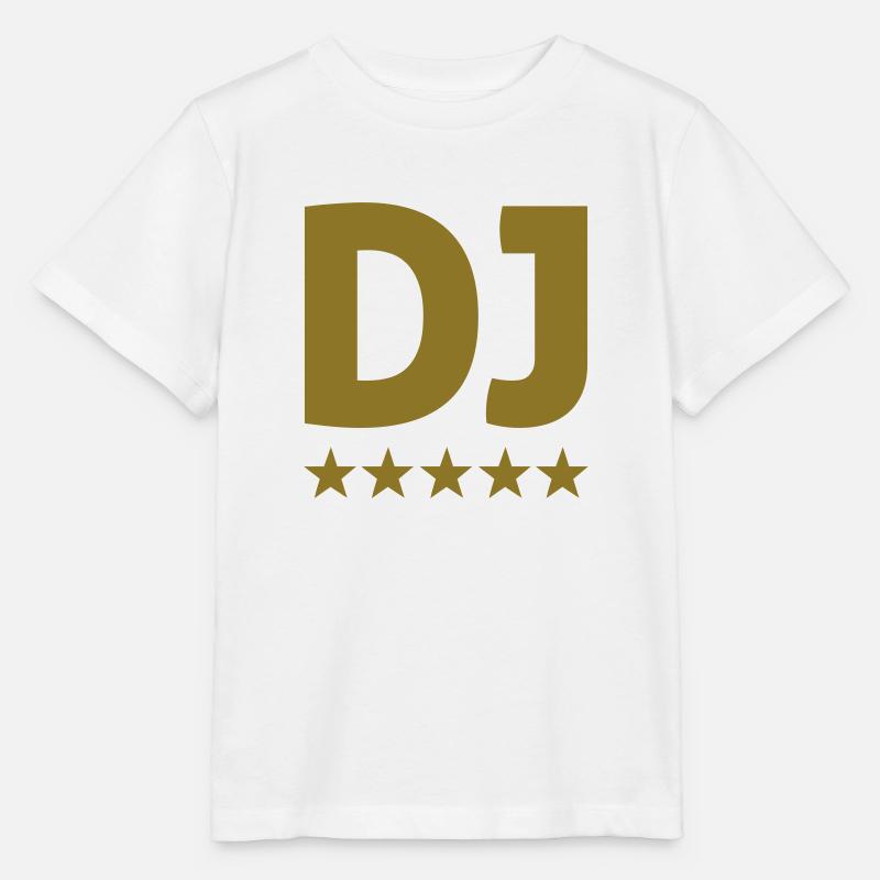 dj - Stanley/Stella MINI CREATOR Kids’ T-Shirt - white