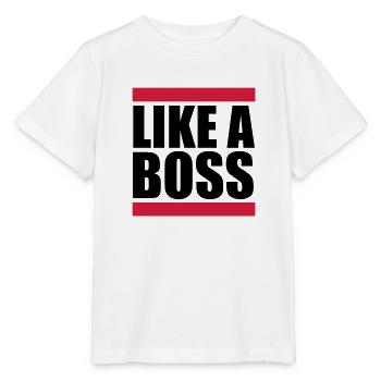 Like a Boss - Stanley/Stella MINI CREATOR Kids’ T-Shirt - white - Front - Maike (125cm)
