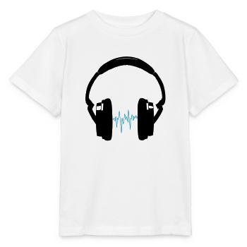 Kopfhörer - Stanley/Stella Kinder T-Shirt MINI CREATOR  - Weiß - Vorne - Maike (125cm)