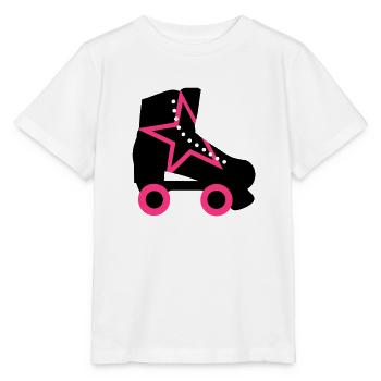 rollschuh - Stanley/Stella Kinder T-Shirt MINI CREATOR  - Weiß - Vorne - Maike (125cm)