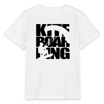 Kiteboarding Kite Boarding Kitesurfen Kitesurfer - Stanley/Stella Kinder T-Shirt MINI CREATOR  - Weiß - Vorne - Maike (125cm)