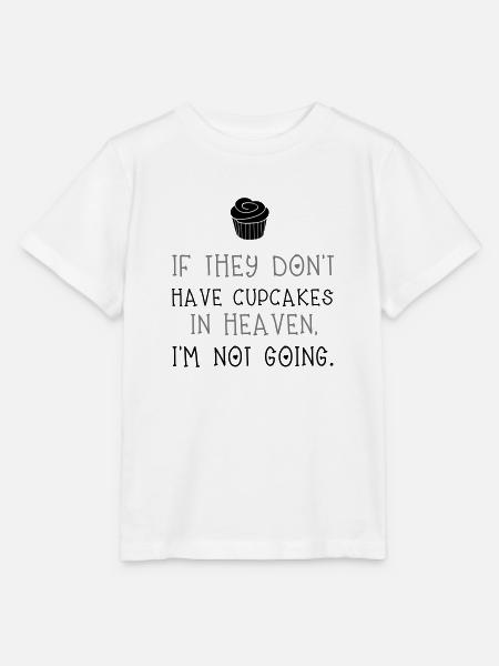 Cupcakes - Stanley/Stella Kinder T-Shirt MINI CREATOR  - Weiß