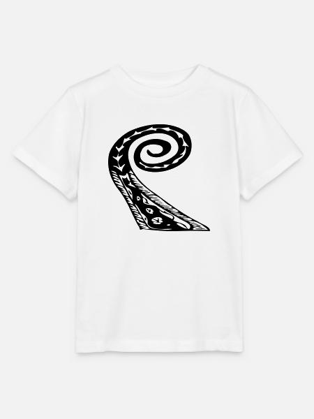 Drakkar viking ship - Stanley/Stella Kinder T-Shirt MINI CREATOR - Weiß