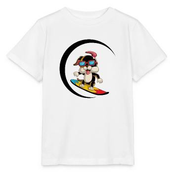 Dog dog - Stanley/Stella MINI CREATOR Kids’ T-Shirt - white - Front - Maike (125cm)