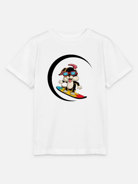 Dog Hund - Stanley/Stella Kinder T-Shirt MINI CREATOR - Weiß